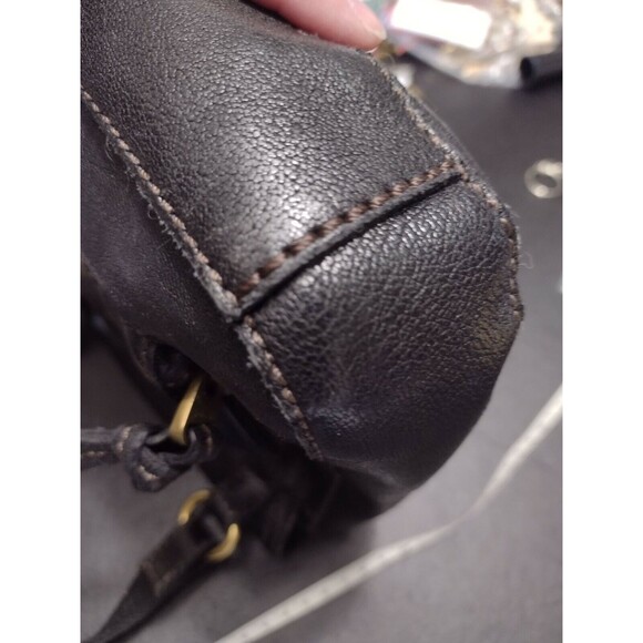 **Last Chance!! Final Sale** Fossil black leather crossbody bag - Picture 9 of 12